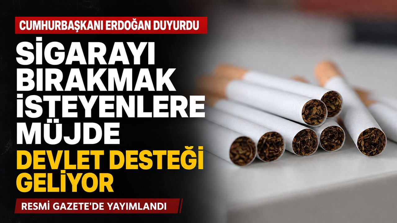 Sigarayı bırakmak isteyene devlet desteği: Cumhurbaşkanı Erdoğan imzaladı
