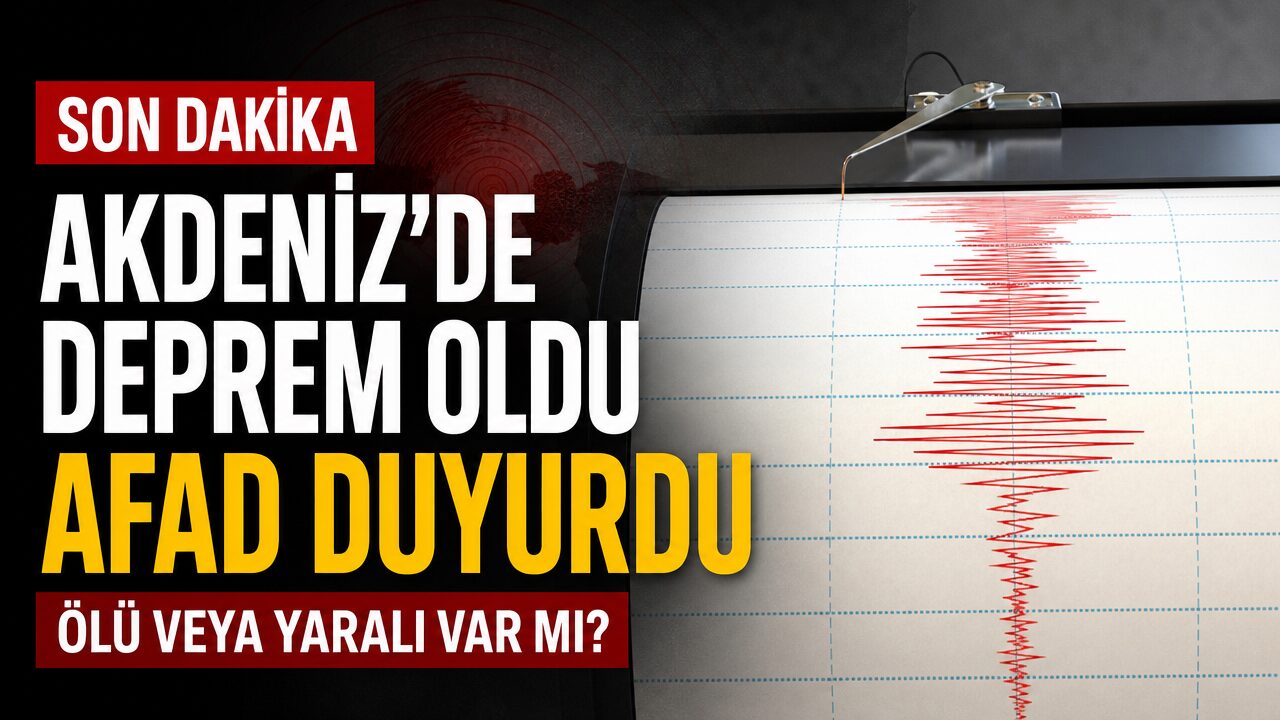 Muğla’da 4.1 büyüklüğünde deprem