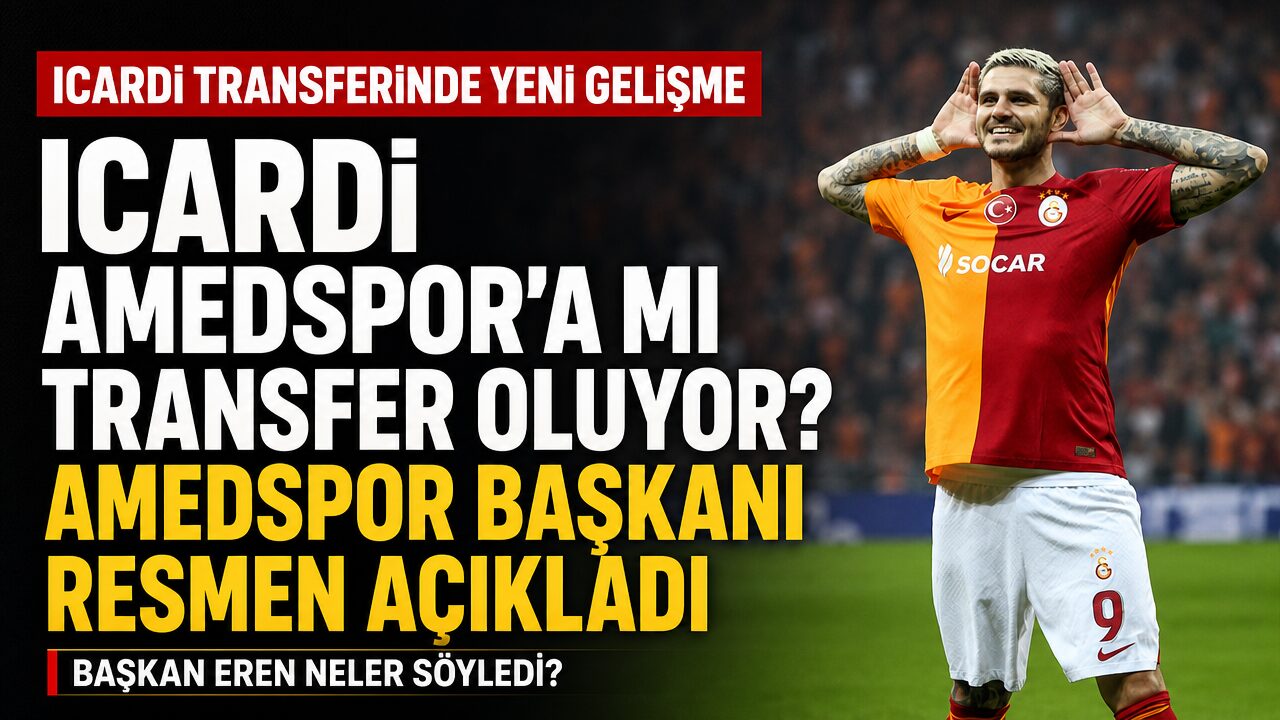 Amedspor’dan Icardi açıklaması
