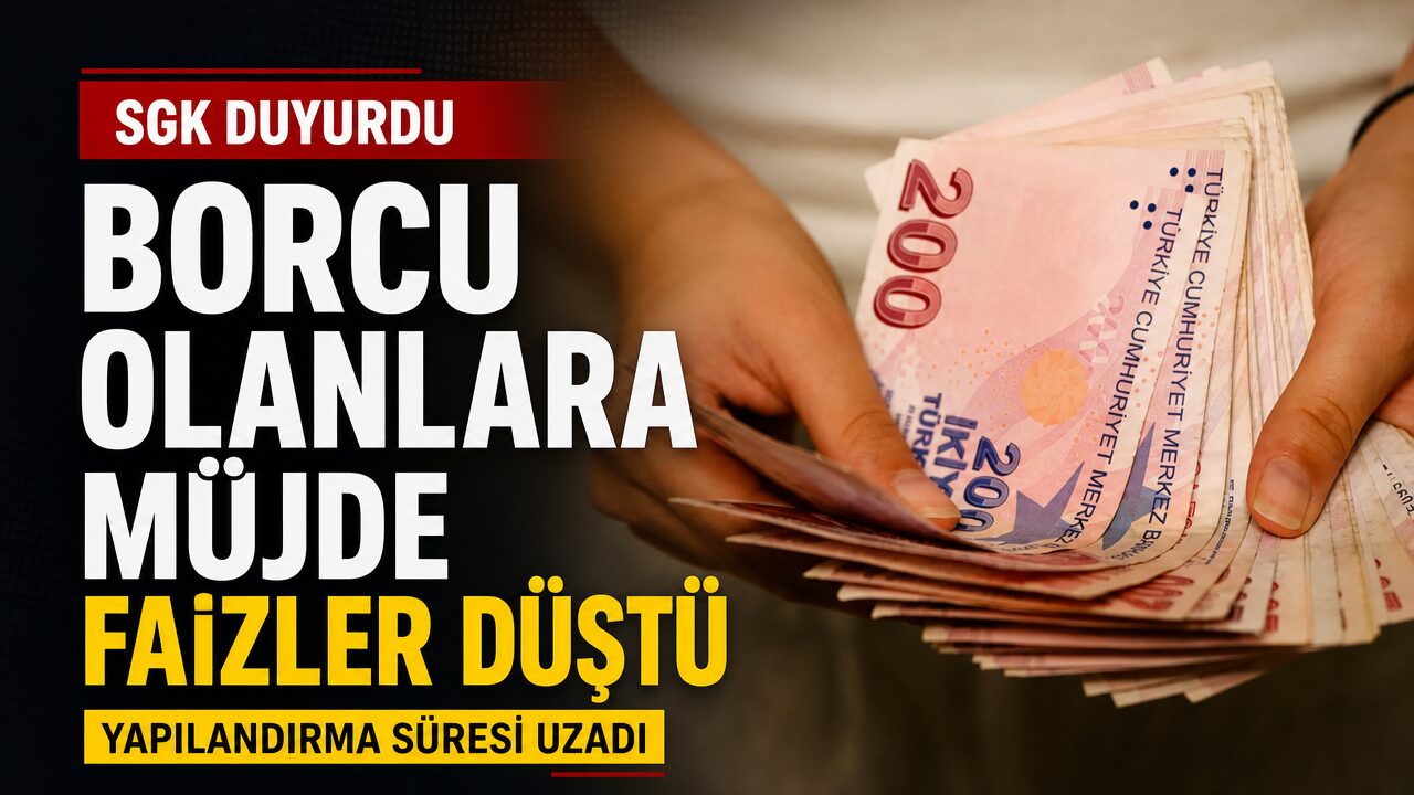 SGK duyurdu: Borç faizi düştü, vade süresi uzadı