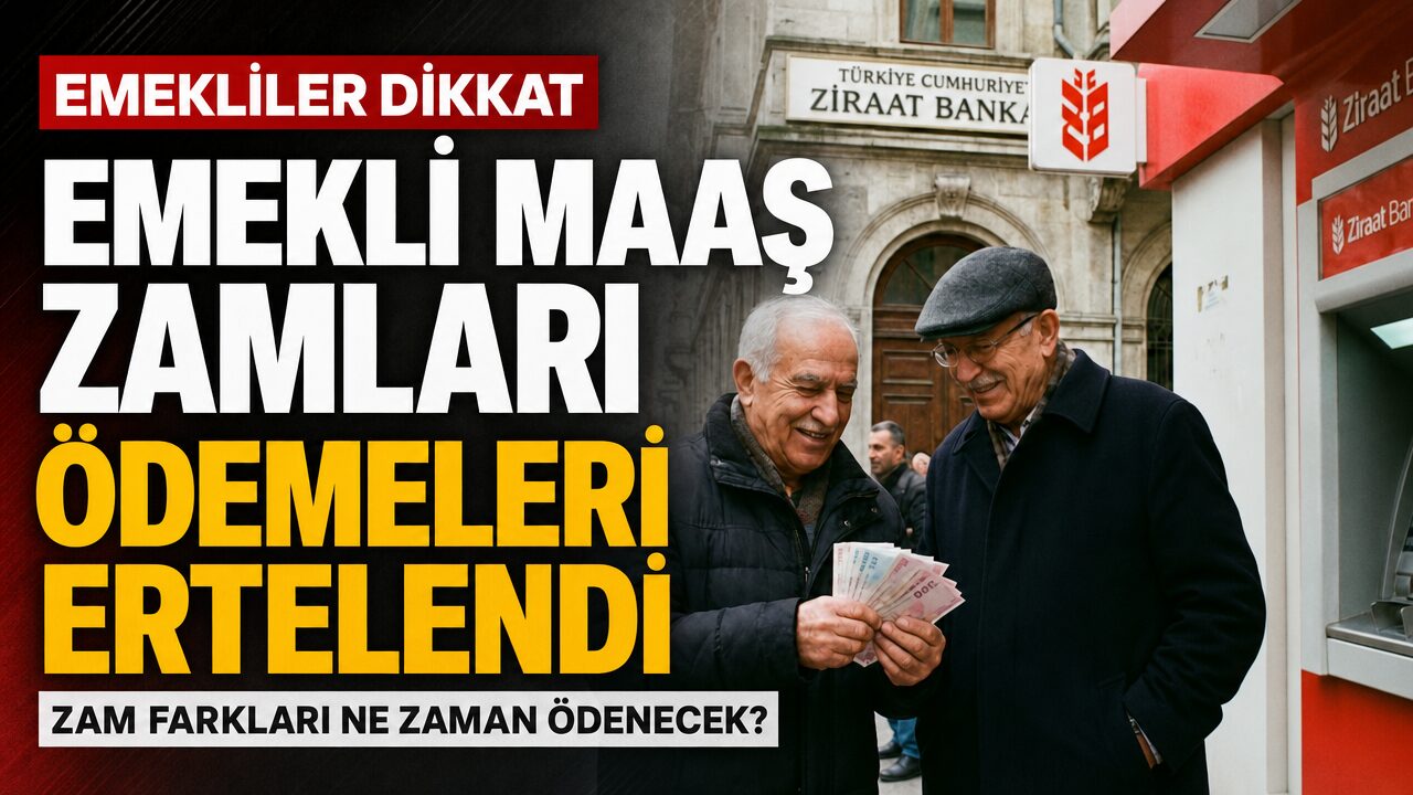 Emekliye zam yok: Maaşlar zamsız yatacak