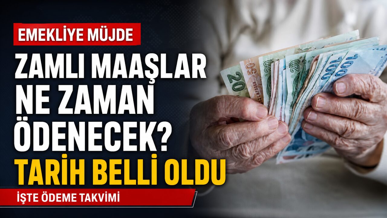 Emeklilere zamlı maaş ödeniyor: Tarih belli oldu