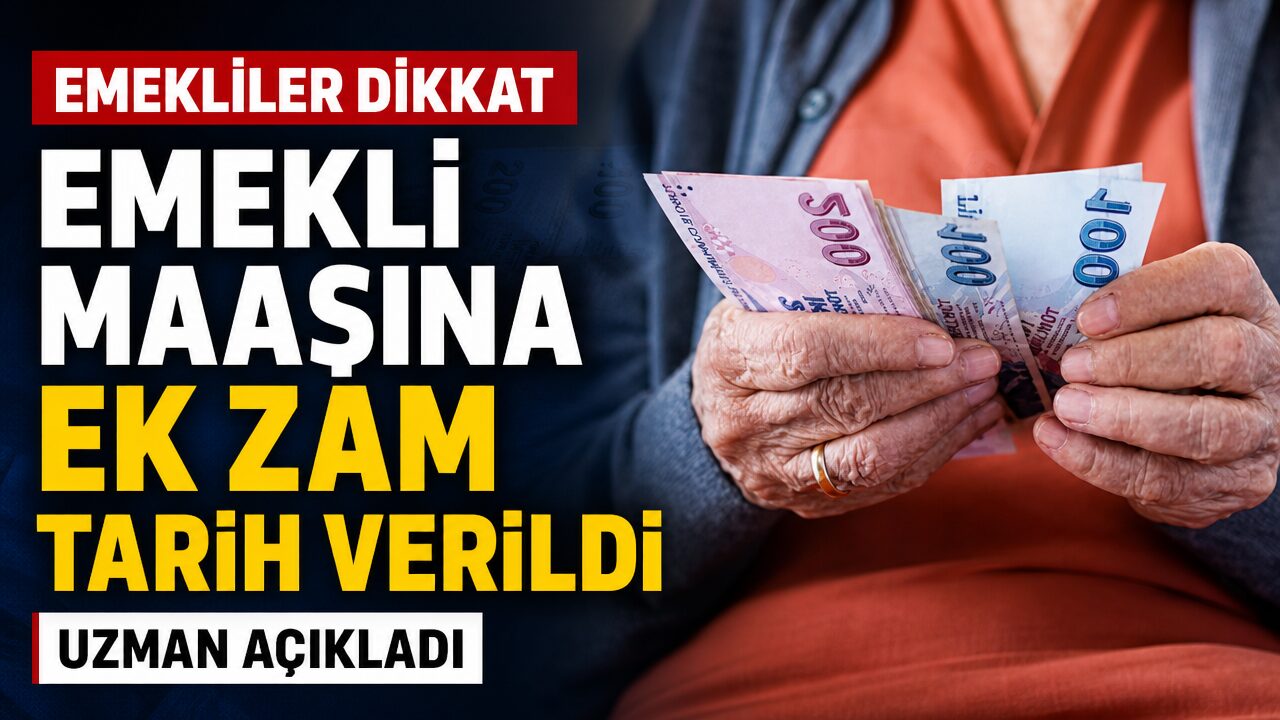 Emekli maaşına ek zam: Tarih verildi