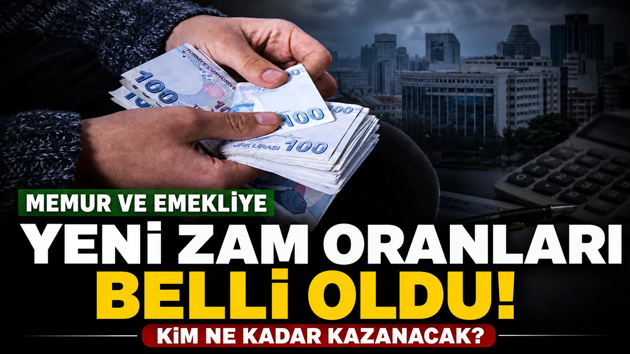Temmuz 2026 memur ve emekli zammı belli oldu! Meslek meslek zamlı maaşlar