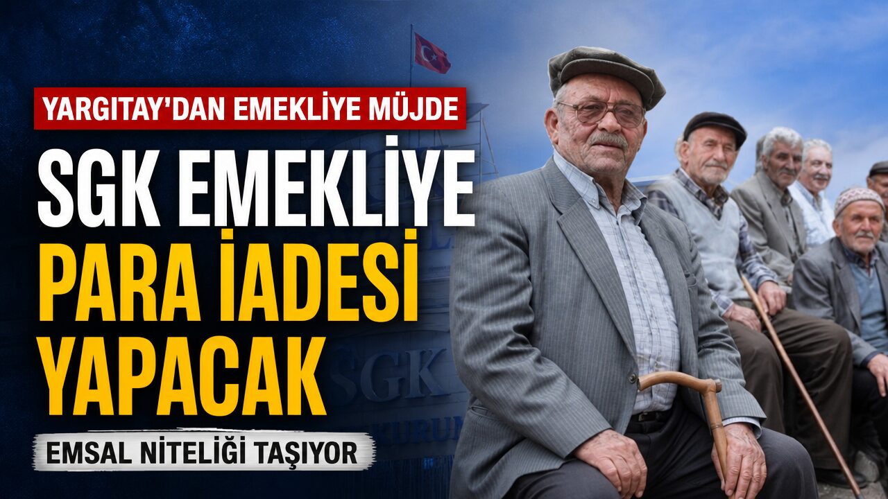 SGK’dan emekliye para iadesi