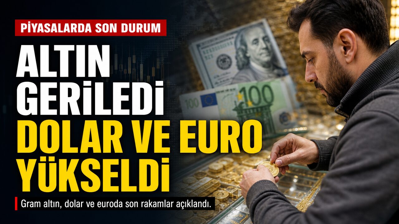 Gram altın geriledi, dolar yükseldi: 28 Temmuz piyasalarında son durum