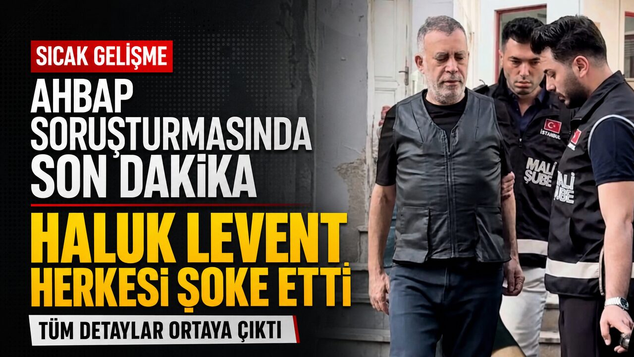 Ahbap soruşturmasında yeni detay: Haluk Levent 190 milyonluk kupon yapıp kaybetmiş