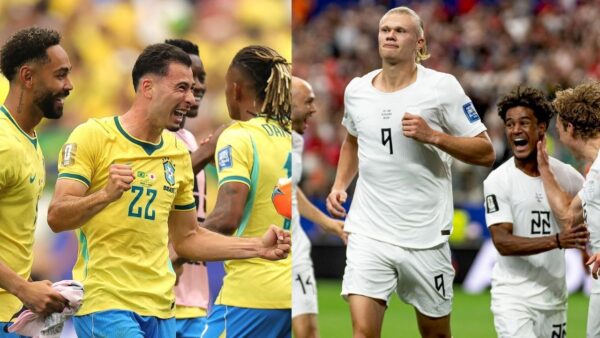 Brezilya ile Norveç çeyrek final için sahada: Haaland mı, Vinicius Junior mu?