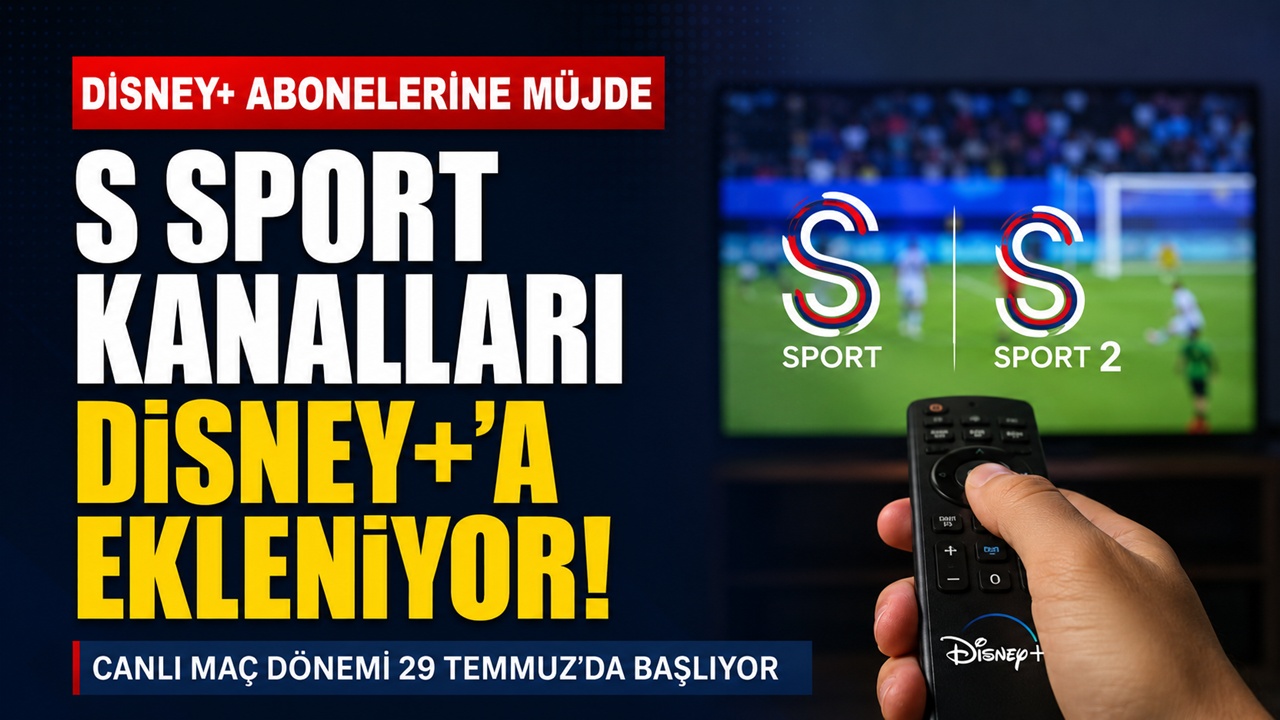 Disney+ aboneleri ek ücret ödemeden S Sport kanallarını izleyebilecek