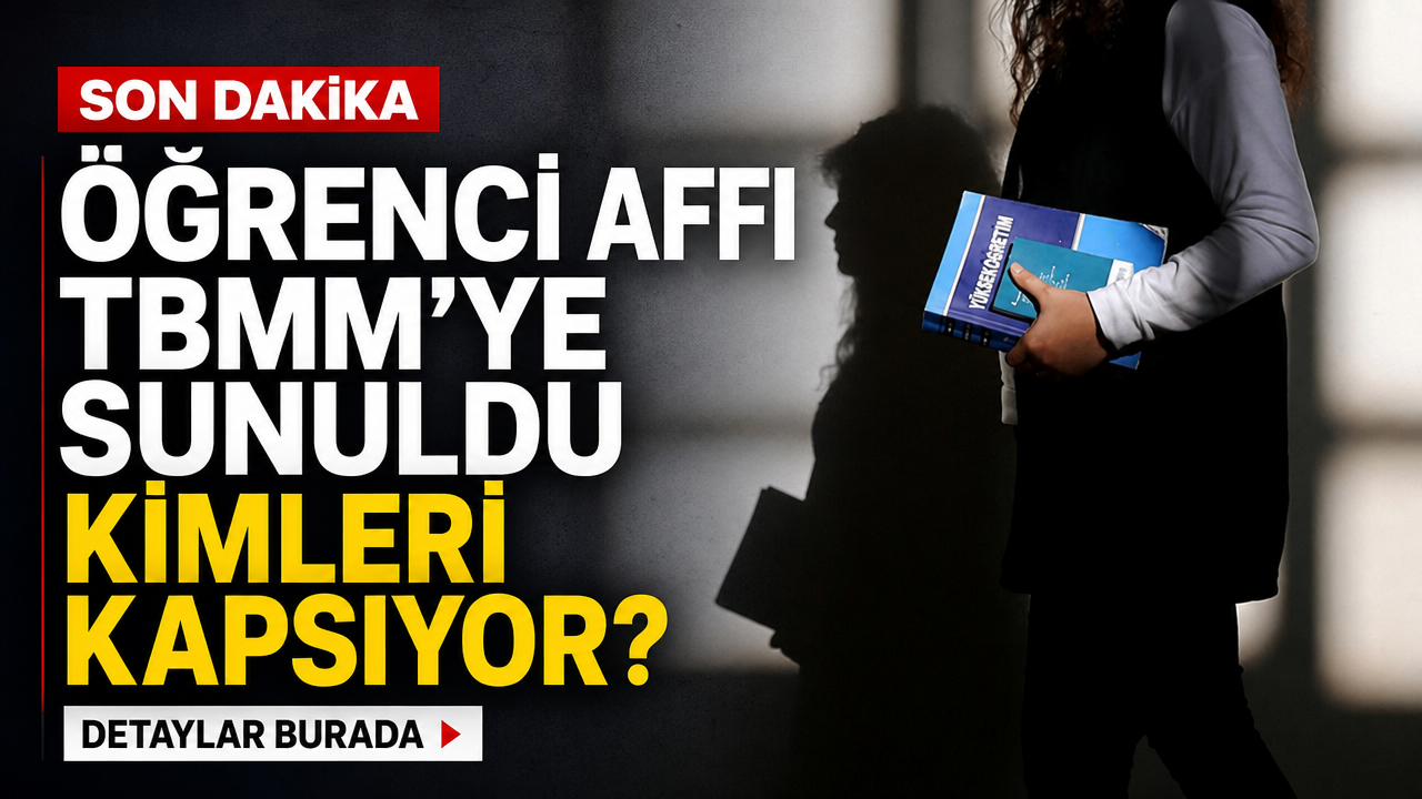 Öğrenci affı TBMM’de