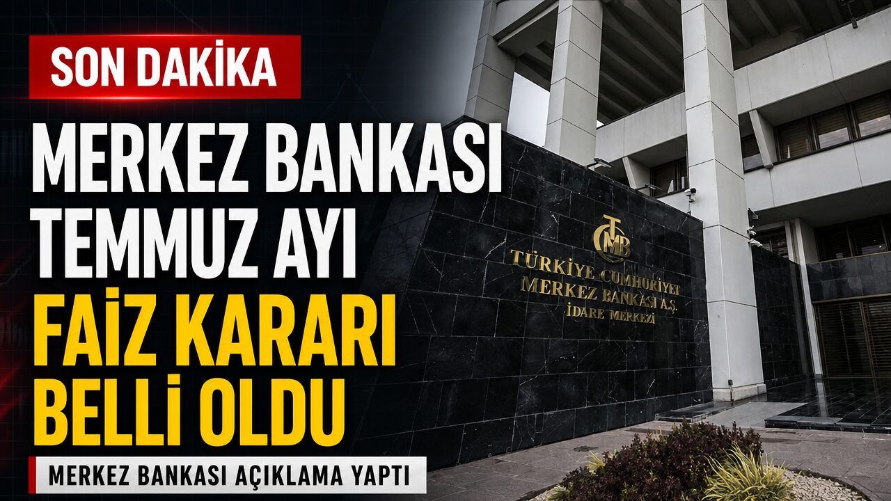 Merkez Bankası faiz kararı belli oldu