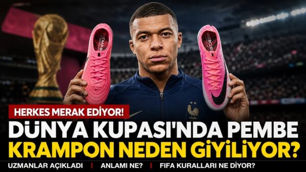 Dünya Kupası’nda neden pembe krampon giyiliyor?