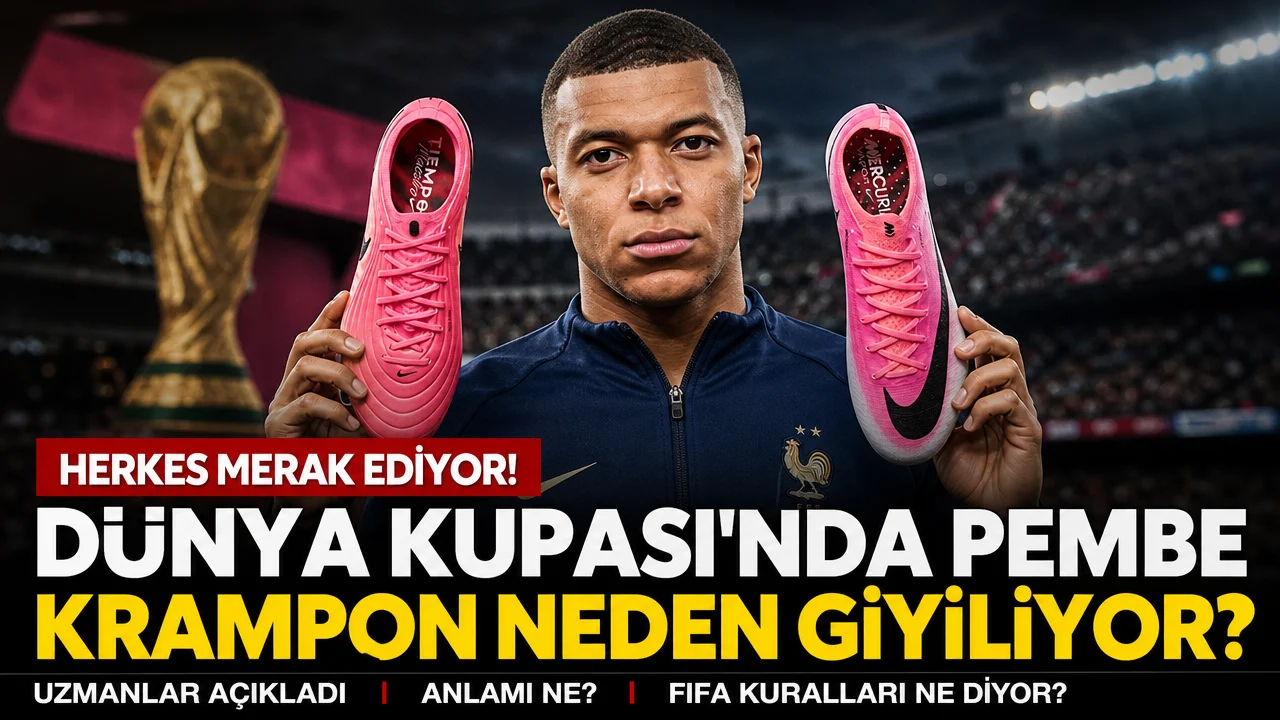 Dünya Kupası’nda neden pembe krampon giyiliyor?