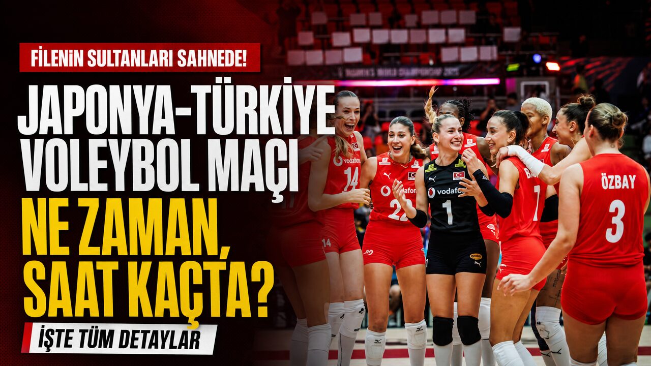 Japonya Türkiye voleybol maçının ne zaman oynanacağı açıklandı