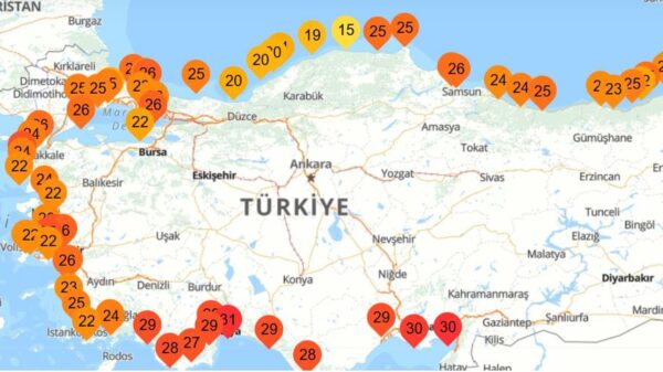 Deniz Suyu Sıcaklıkları Açıklandı! İşte bölge bölge güncel sıcaklıklar