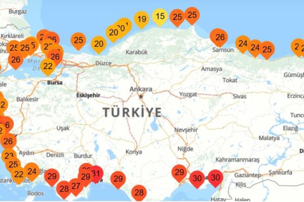 Deniz Suyu Sıcaklıkları Açıklandı! İşte bölge bölge güncel sıcaklıklar