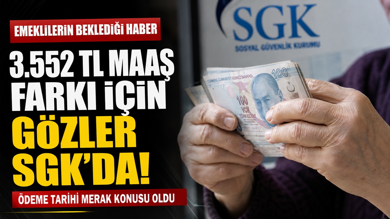 Milyonlarca emekli bekliyor: Maaş farkları ne zaman hesaplara yatacak?