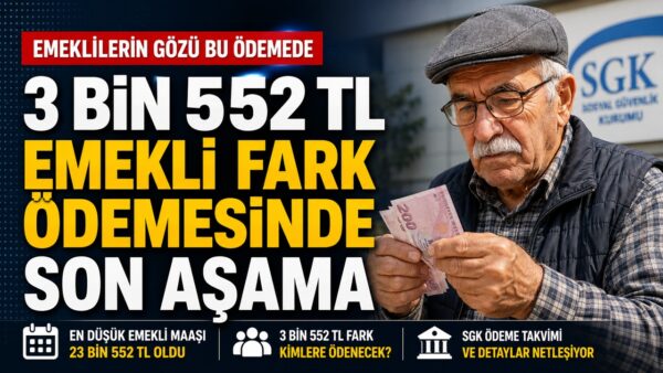 Emeklilerin gözü bu ödemede: Emekli fark ödemesi ne zaman yatacak?