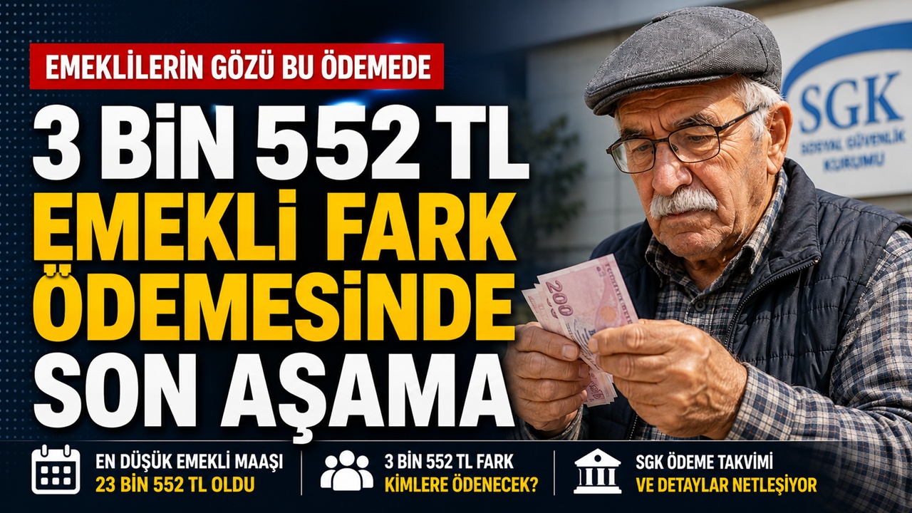 Emeklilerin gözü bu ödemede: Emekli fark ödemesi ne zaman yatacak?