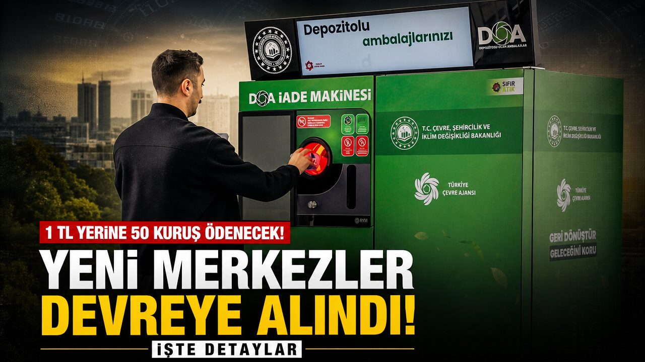 Depozito iadesinde yeni dönem! Çok şişesi olanlara 1 TL yerine 50 kuruş verilecek!