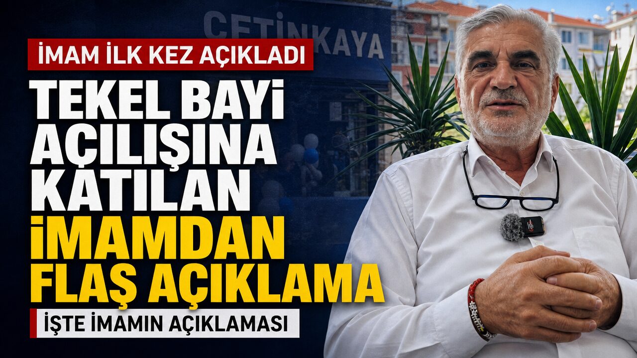 Tekel bayii dualarla açılan imam ilk kez konuştu