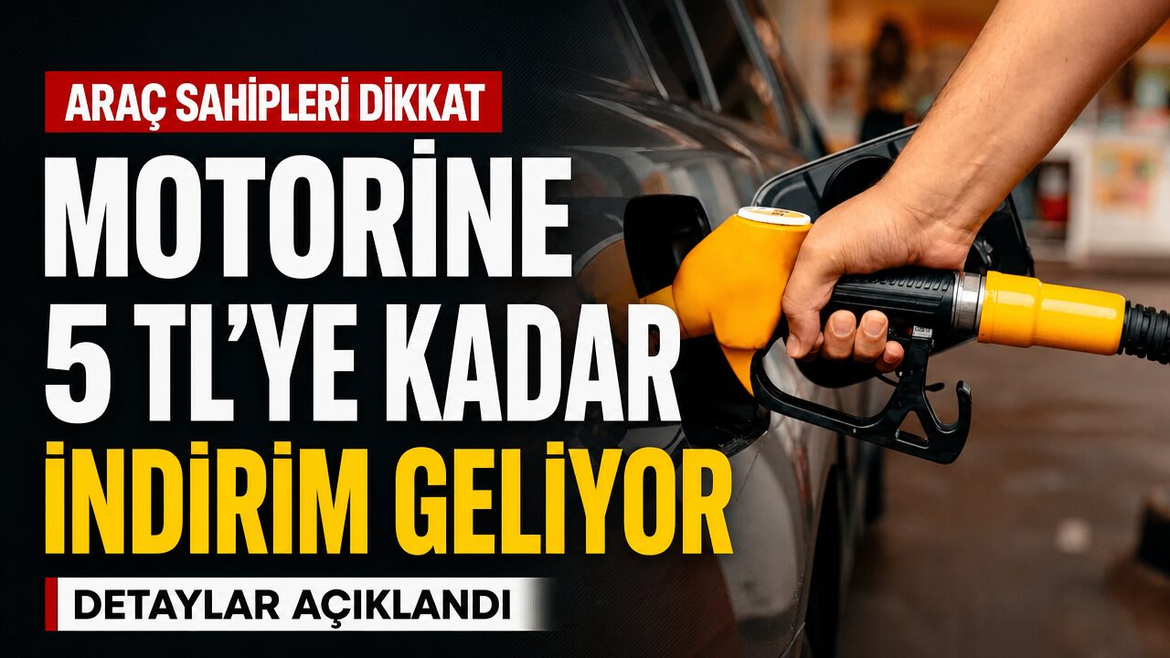 Motorine 5 TL’ye kadar indirim bekleniyor
