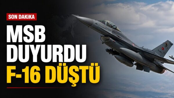 MSB duyurdu: Yalova’da F-16 düştü!