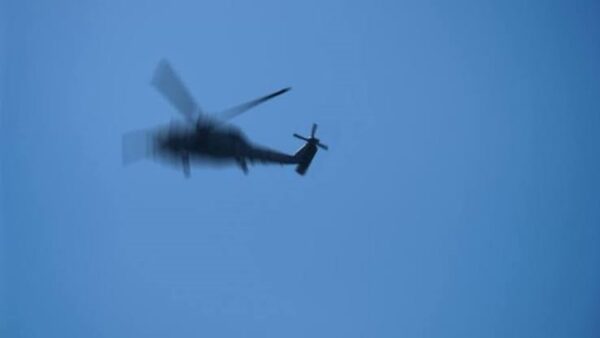 Giresun’da elektrik dağıtım helikopteri düştü