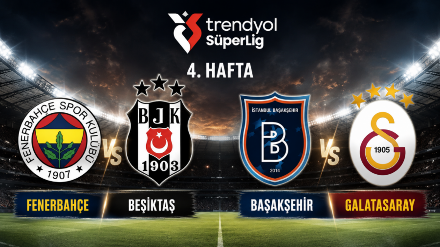 Fenerbahçe-Beşiktaş ve Başakşehir-Galatasaray karşılaşmalarının tarihi ve saati açıklandı