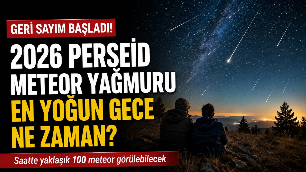 2026 Perseid meteor yağmuru ne zaman başlayacak?