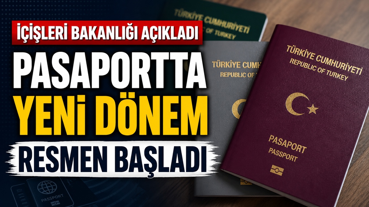 Pasaport başvurularında yeni dönem başladı