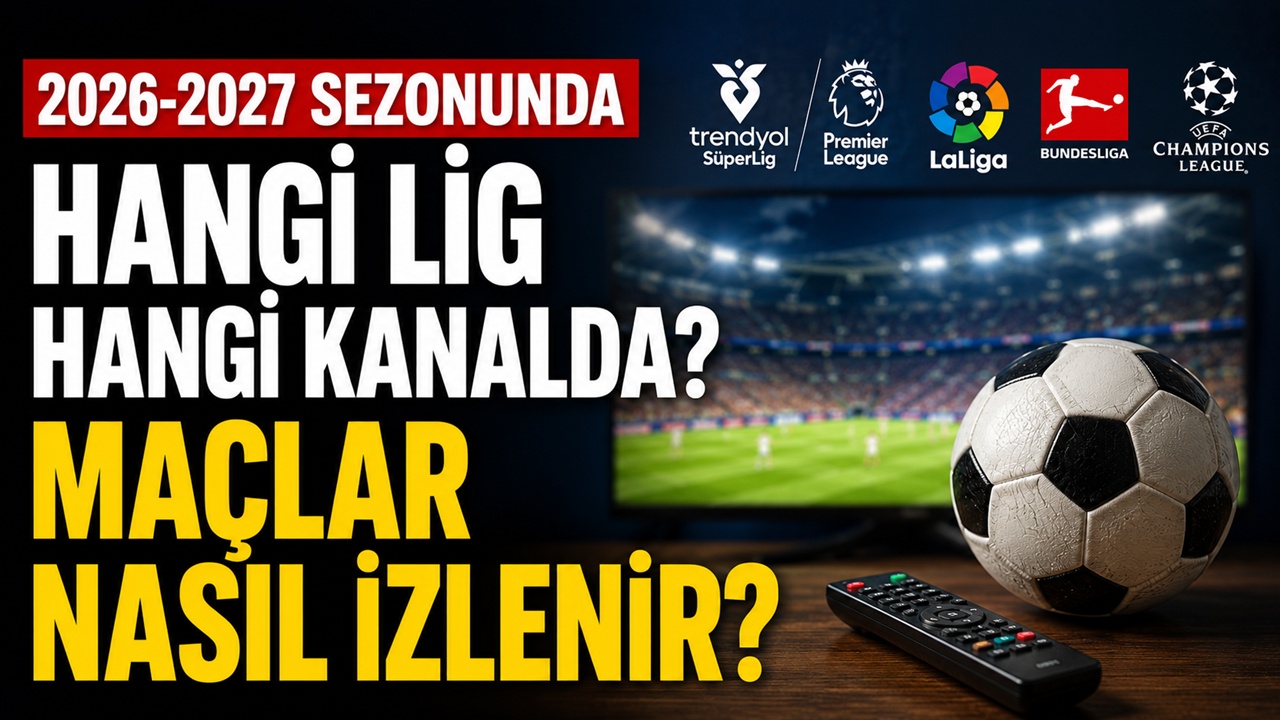 Premier Lig, La Liga, Süper Lig… İşte maçları izleyebileceğiniz kanallar