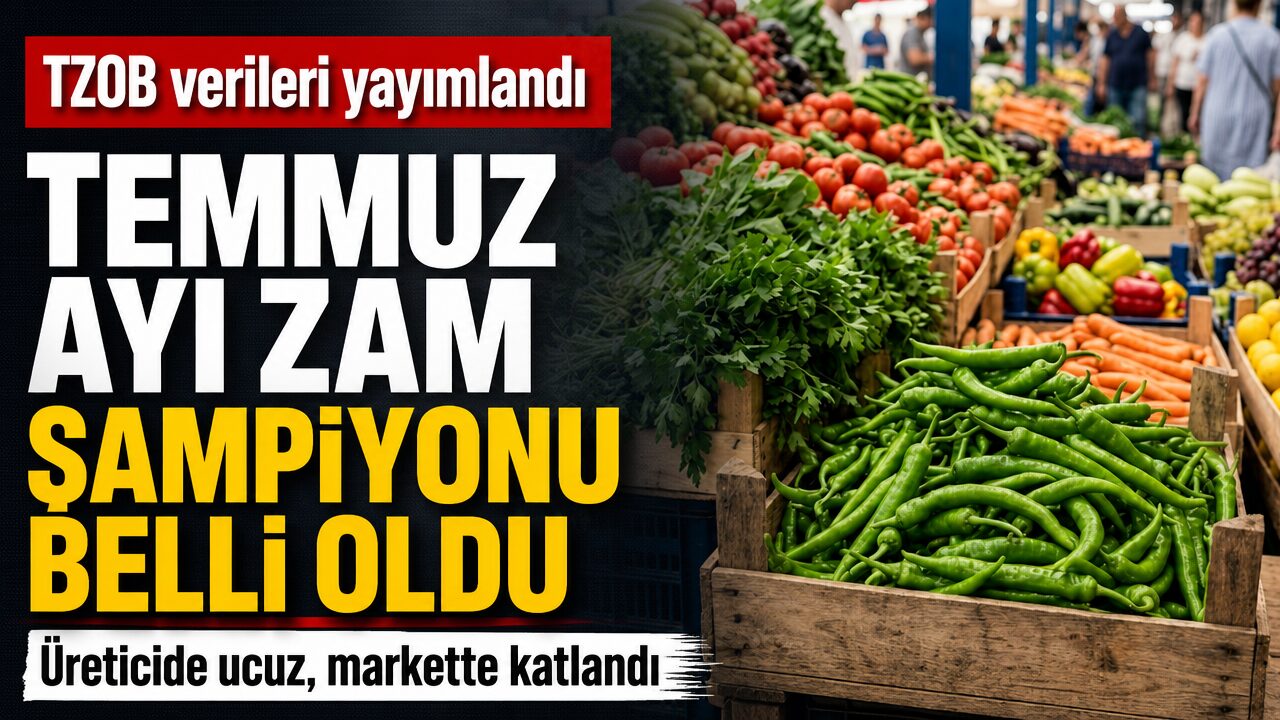 TZOB verileri yayımlandı: Temmuzun zam şampiyonu belli oldu