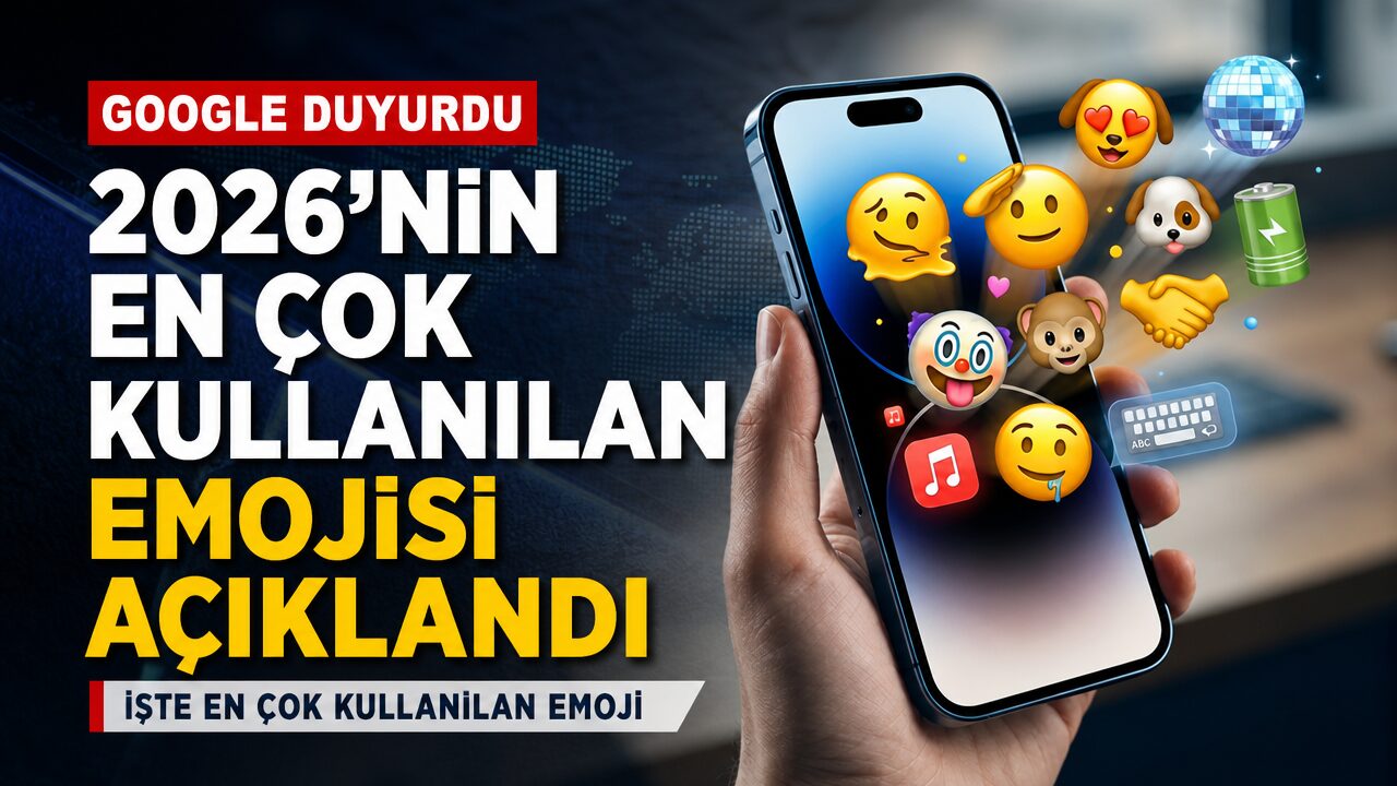 Google 2026’nın en çok kullanılan emojisini duyurdu