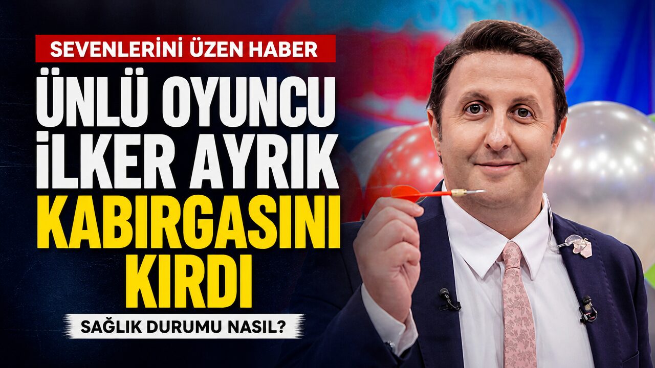 Ünlü oyuncu İlker Ayrık kaburgasını kırdı: Sağlık durumu nasıl?
