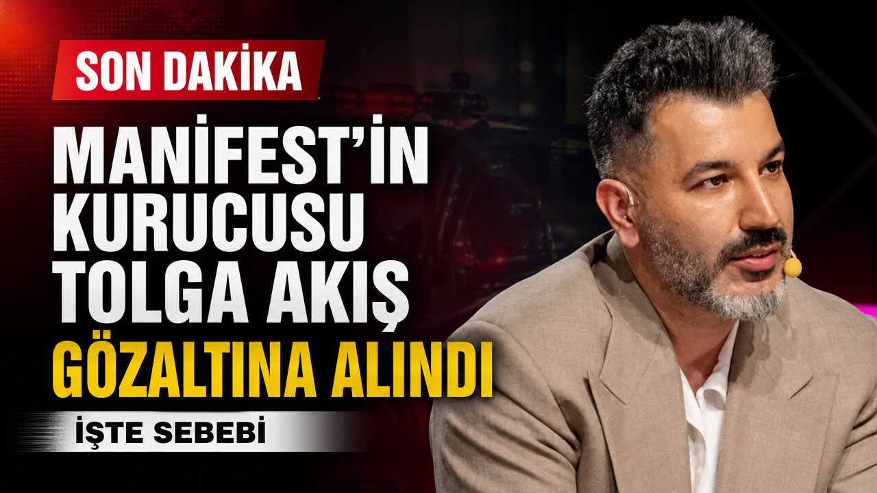 Manifest grubunun kurucusu ve menajeri Tolga Akış gözaltına alındı