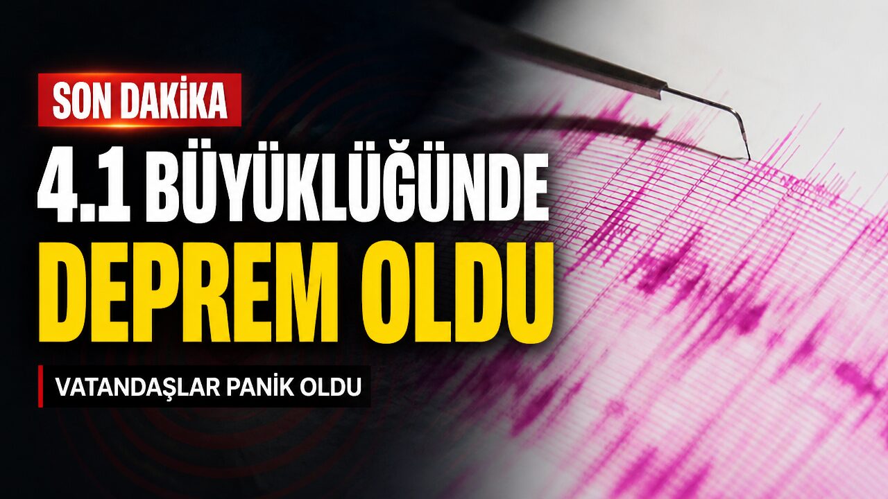 Muğla’da 4.1 büyüklüğünde deprem
