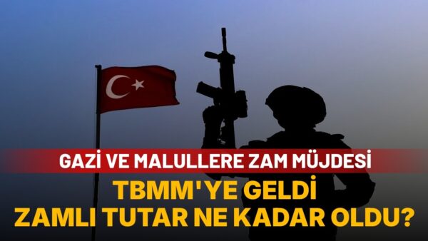 Gazi ve malullere zamlı ödeme TBMM’de: Yeni tutar açıklandı