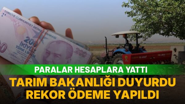 Tarım Bakanlığı’nın hibe ödemeleri hesaplara yattı: Toplam destek tutarı açıklandı