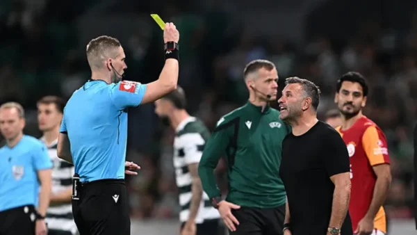 Galatasaray, Sporting maçı hakemi Espen Eskas’ı UEFA’ya şikayet edecek