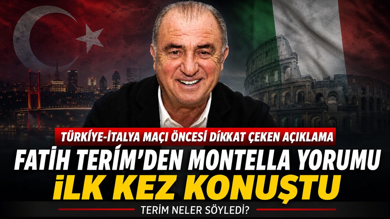 Fatih Terim, Montella ile yola devam kararının ardından ilk kez konuştu