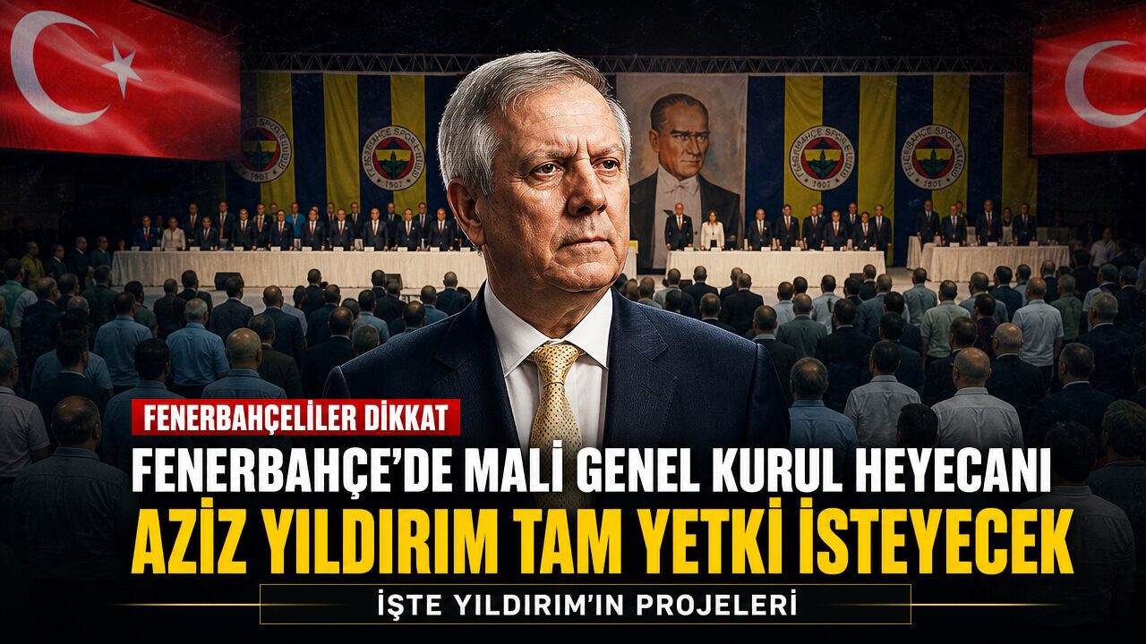 Fenerbahçe’de mali genel kurul heyecanı: Stadyum ve diğer projeler oylanacak