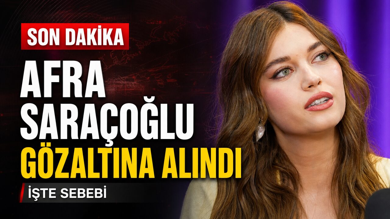 Afra Saraçoğlu gözaltına alındı: İşte sebebi