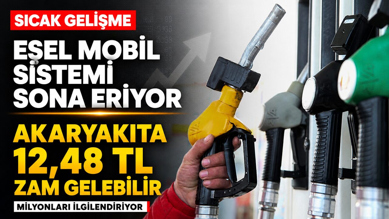Akaryakıtta eşel mobil dönemi sona eriyor! 12,48 TL zam gelebilir!