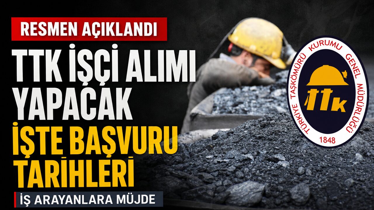 Türkiye Taşkömürü Kurumu işçi alımı: Son başvuru tarihi ne zaman?