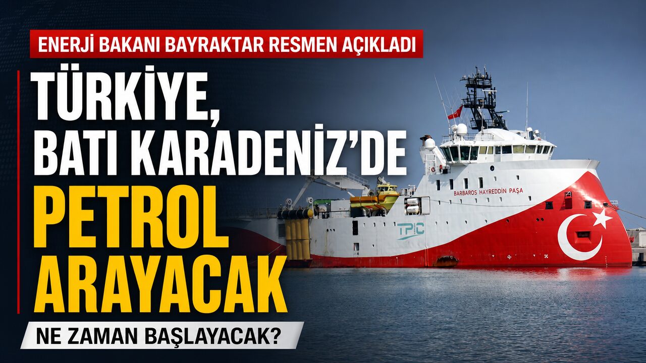 Türkiye Batı Karadeniz’de petrol arayacak