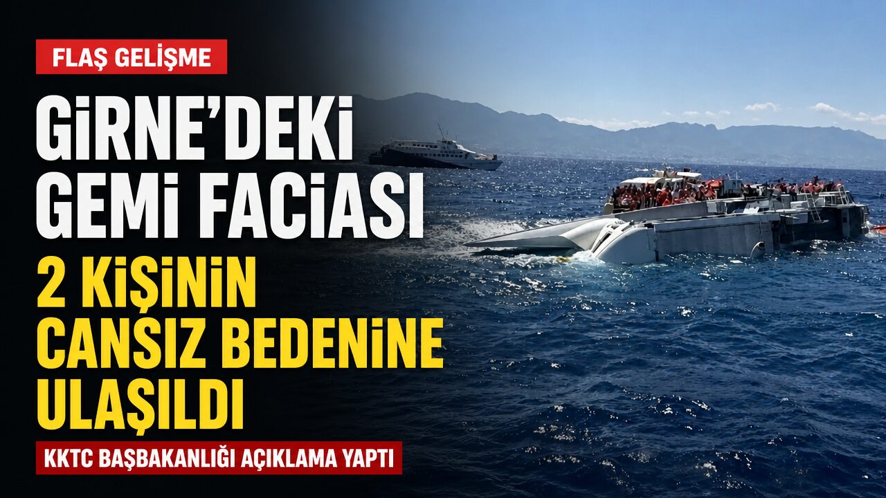 Girne’deki gemi faciasında iki kişinin daha cansız bedenine ulaşıldı