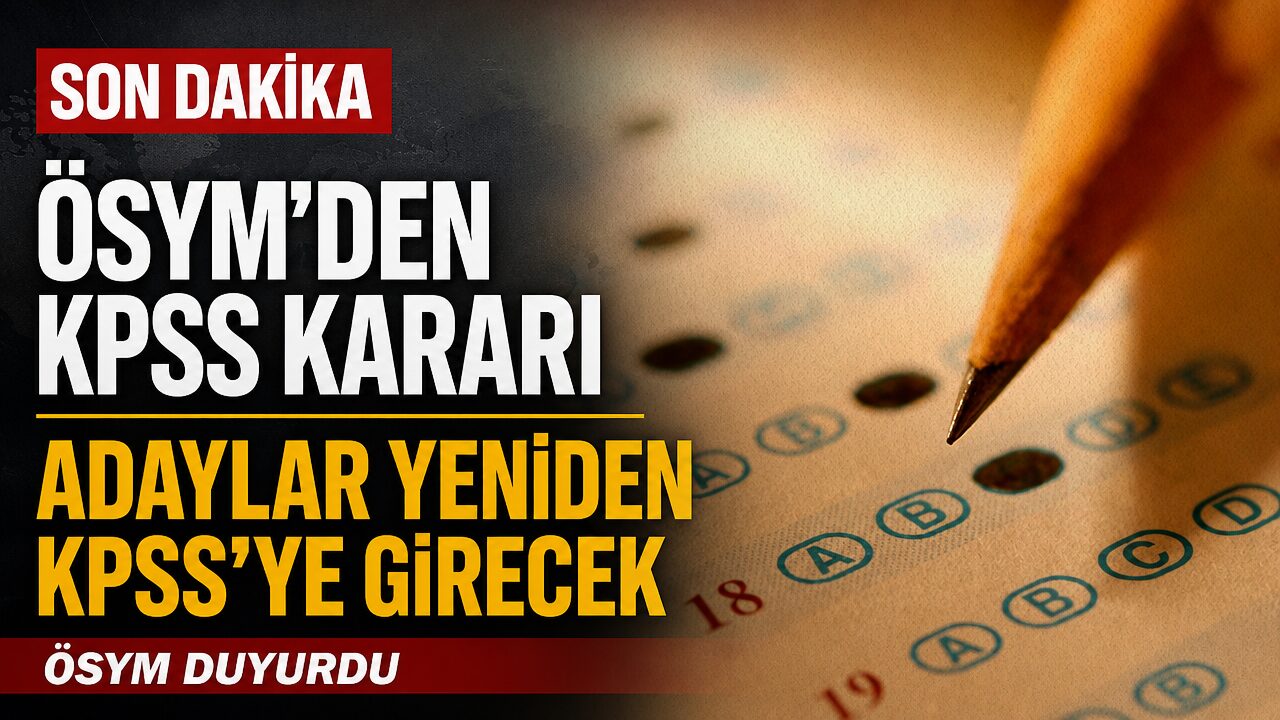 ÖSYM’den KPSS açıklaması: 392 aday yeniden KPSS’ye girecek