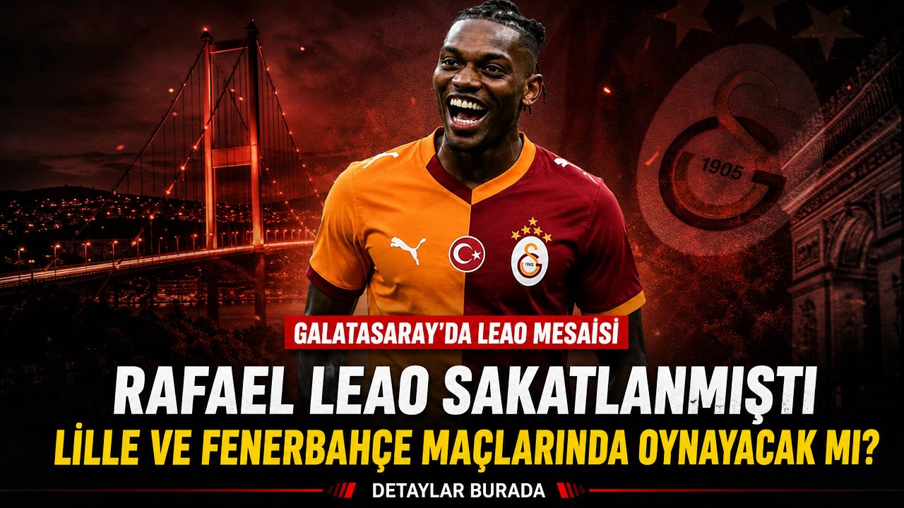 Rafael Leao sakatlanmıştı: Lille ve Fenerbahçe maçlarında oynayacak mı?