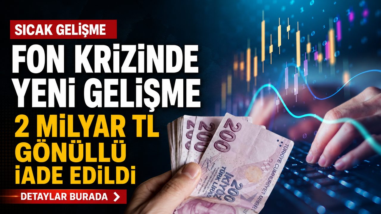 Fon krizinde TMSF’ye 2 milyar TL iade edildi